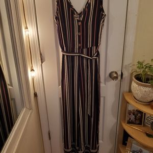 Multicolor Full Length Romper